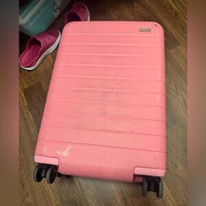 90s Pink/Red Carry On Away
